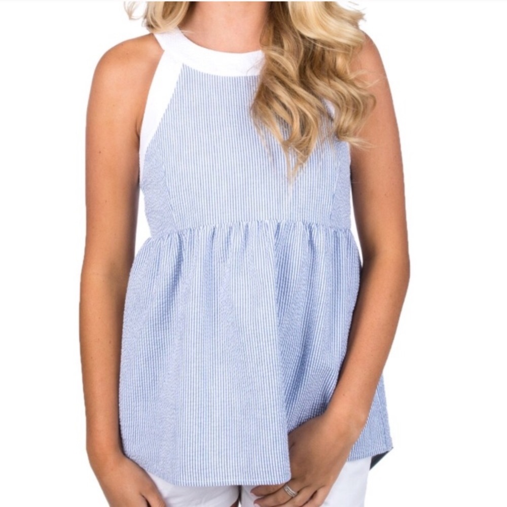 Lauren James Layla Peplum Top